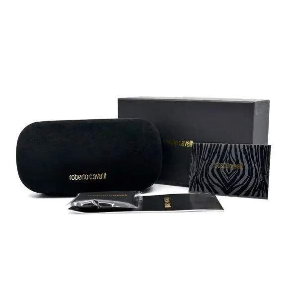 NEW ROBERTO CAVALLI SRC039S 700Y BLACK PURPLE LENS AUTHENTIC SUNGLASSES - Picture 13 of 13